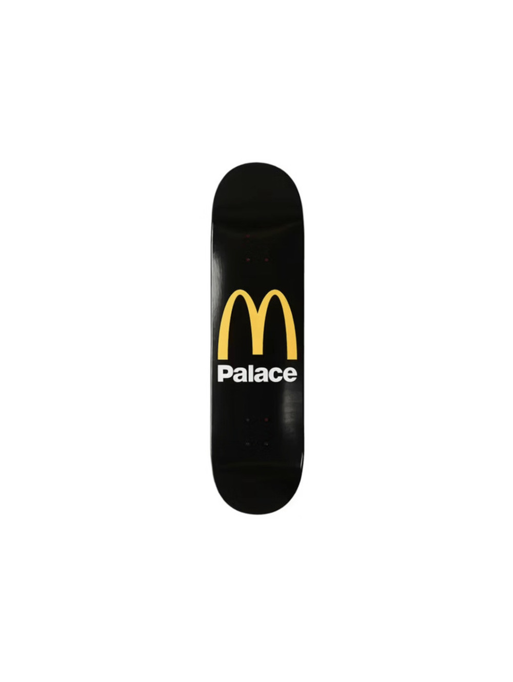 Palace x McDonald's Logo Skateboard Deck Black